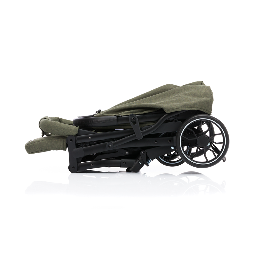 Little One Trip Plus Kinderwagen Sportwagen Reisebuggy Buggy Wagen Green Melange B-Ware