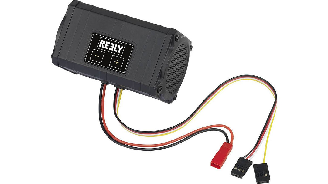 Reely Soundmodul Crawler Short Course Double Boost Sound Simulator 5 26 V B-Ware