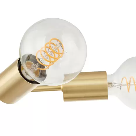 Lindby Aloria Deckenleuchte Deckenlampe Wohnzimmerlampe Lampe Leuchte Gold712 B-Ware