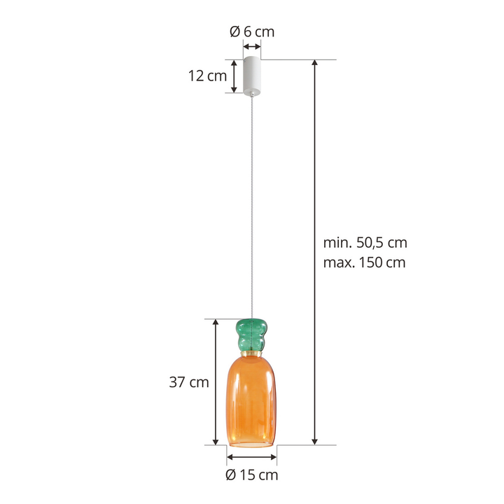 Lucande Fay LED-Hängelampe Hängeleuchte Lampe Leuchte Pendelleuchte