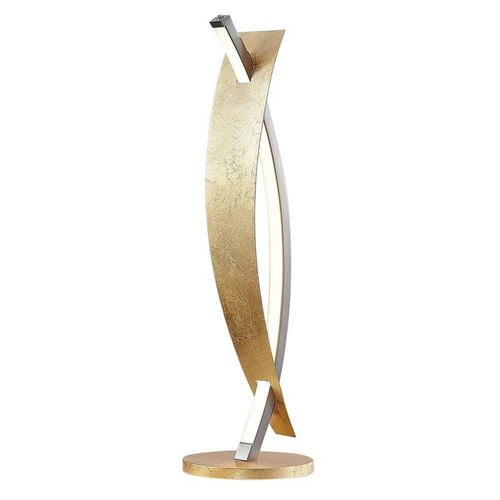 B-Ware Lucande Led Tischleuchte Marija Schreibtischlampe Deko Bürotischlampe Gold Op74