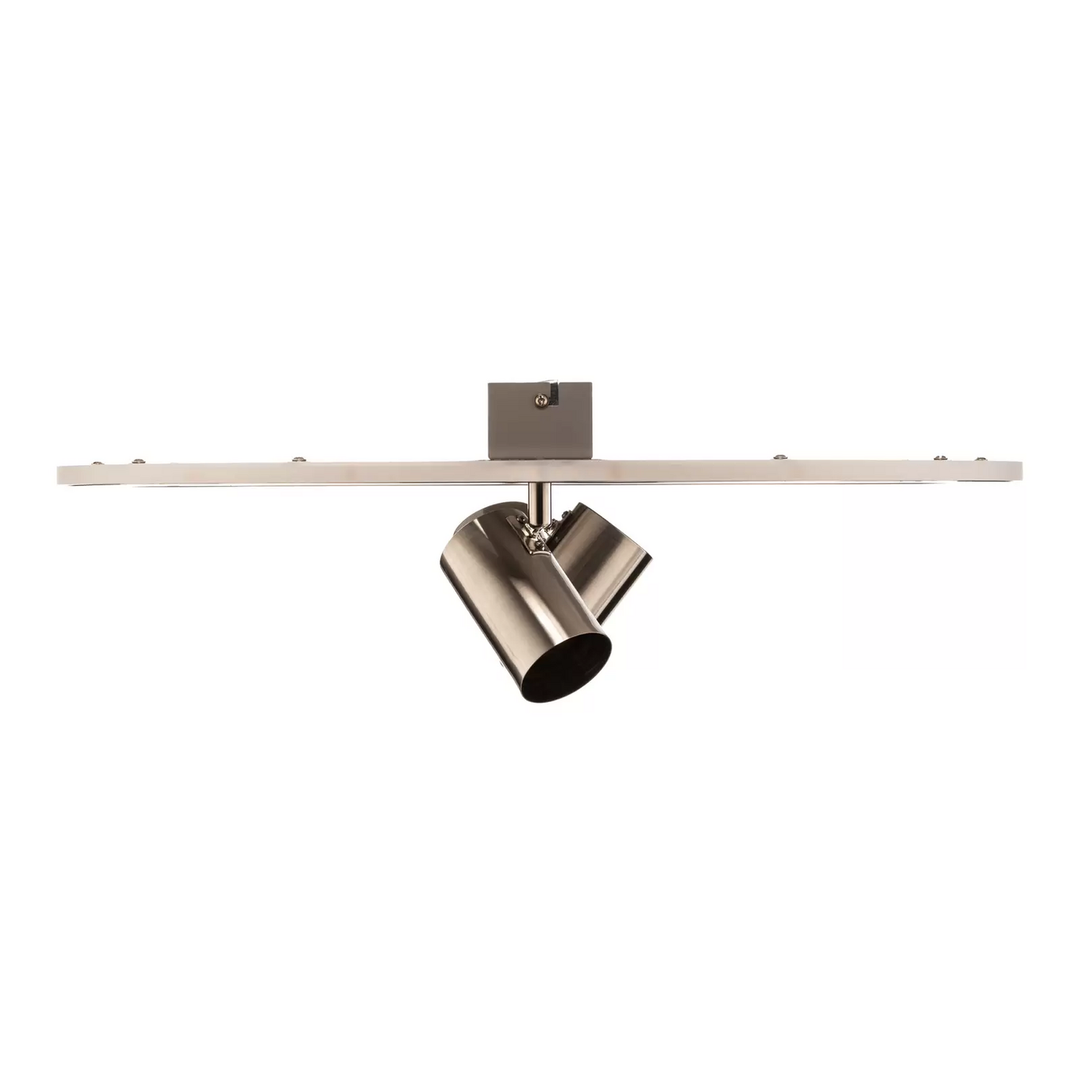 Deckenlampe Led Deckenleuchte Lampe 4 Flammig Nickel Lindby Berisha Warmweiß 583 B-Ware