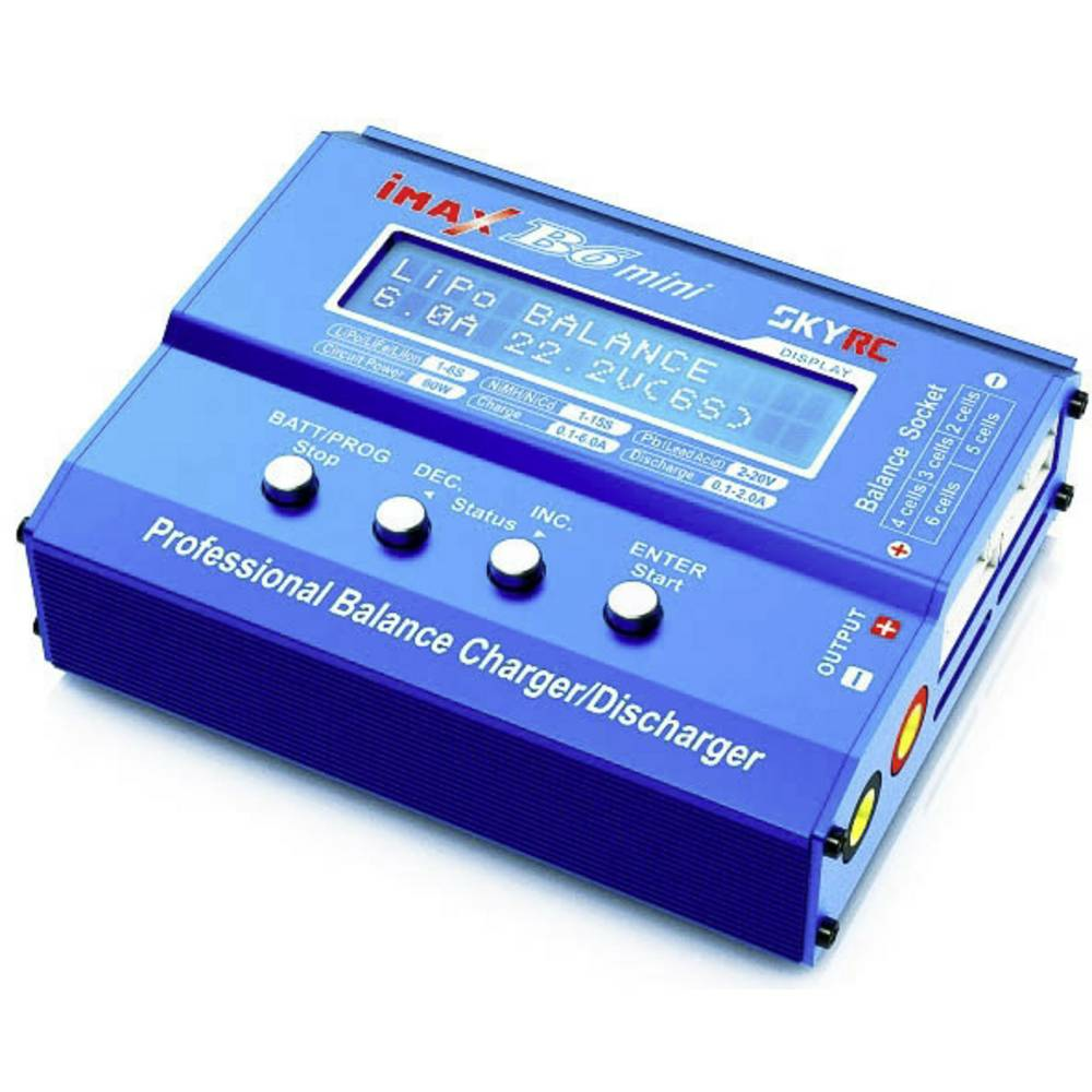 Skyrc B6 Mini Modellbau Multifunktionsladegerät 6 A Li Po Li Fe Po Li Ion Ni Mh Ni Cd   B-Ware