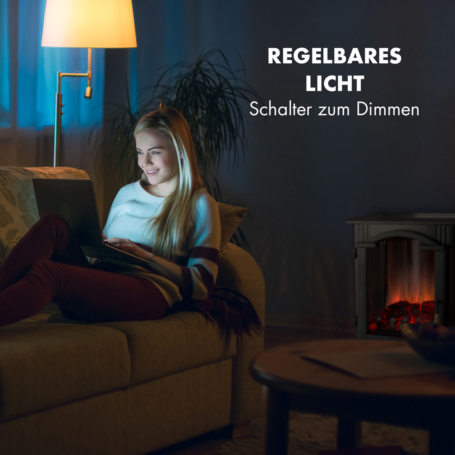 Klarstein Graz Elektrischer Kamin Elektrogrill Grill Ofen Heizgerät Klimageräte B-Ware