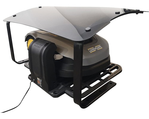 B-Ware Land Xcape Mährobotergarage Rasenmäher Mähroboter Gartenmaschine Anthrazit Garage