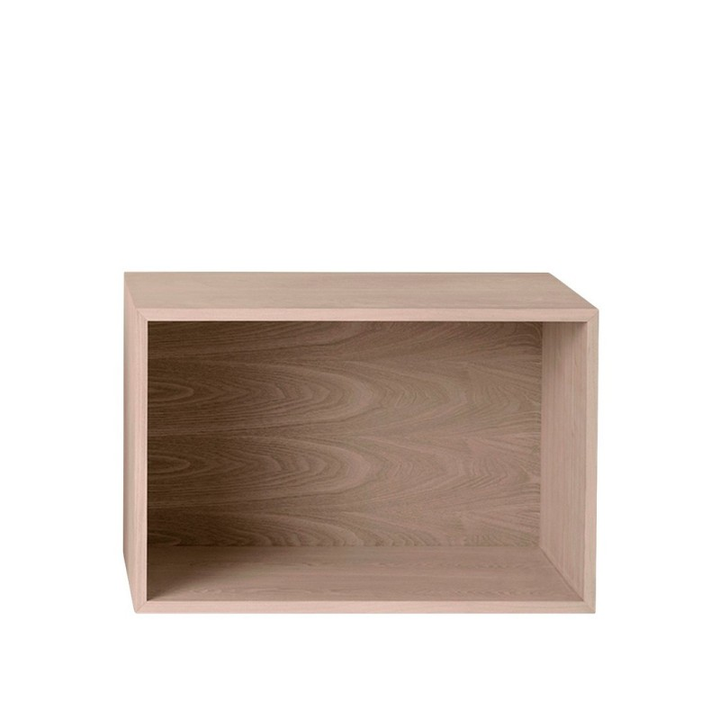 Muuto Stacked System Regalmodul Rückwand large Eiche Holzregal Regal MDF