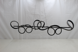 B-Ware Just Light. Curls Led Pendelleuchte Hängeleuchte Deckenlampe Lampe Led Schwarz