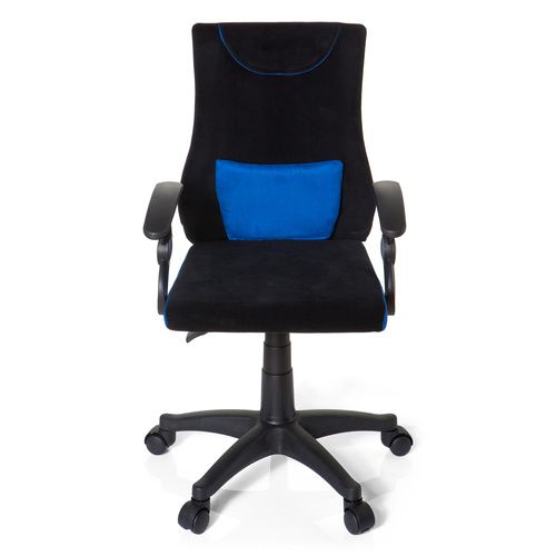hjh OFFICE KIDDY PRO AL Kinderschreibtischstuhl Kinderdrehstuhl Schwarz Blau - 4260284083663