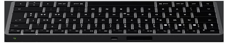 Satechi Slim X1 Schweiz QWERTZ Bluetooth Tastatur Keyboard Bluetooth-Tastatur