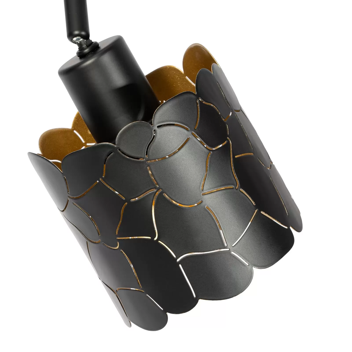 Lindby Deckenleuchte Aralena Schwarz Gold Länge 70 Cm Deckenlampe Lampe Leuchte  B-Ware - 4251911786255