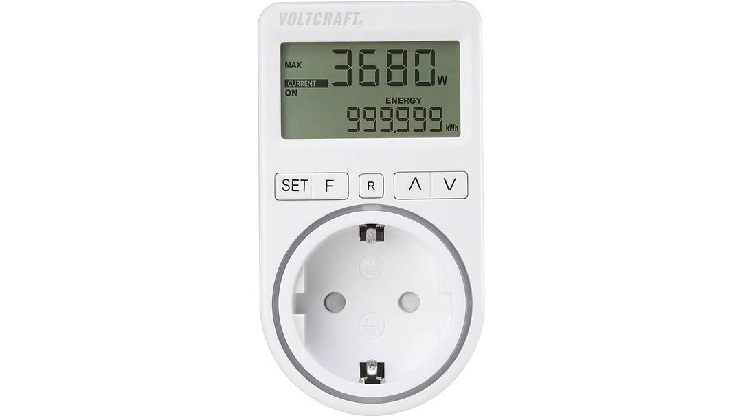Voltcraft SEM4500 Energiekosten-Messgerät Kostenprognose Verbrauchszähler Alarm
