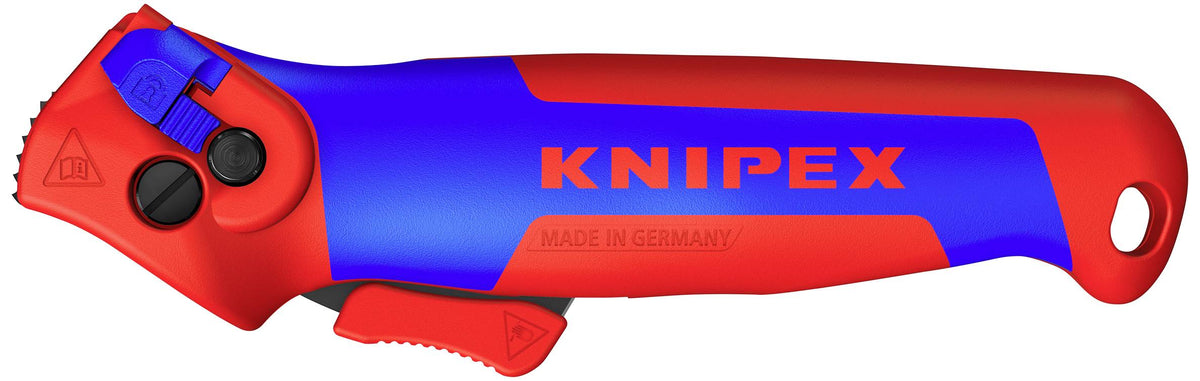 Knipex Abmantelungsmesser mit Gleitschuh und Ratschenfunktion Rundkabel 7 mm - 4003773089902