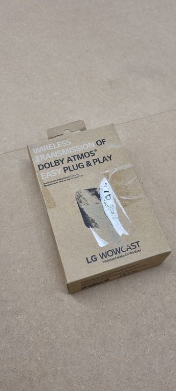 LG WOWcast WTP-3 Wireless Transmitter Audio-Adapter zu USB-C Dolby schwarz