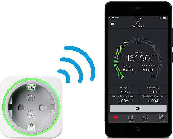 Voltcraft Sem6000 Energiekostenmessgerät Energiemesser Strommesser Bluetooth21 B-Ware