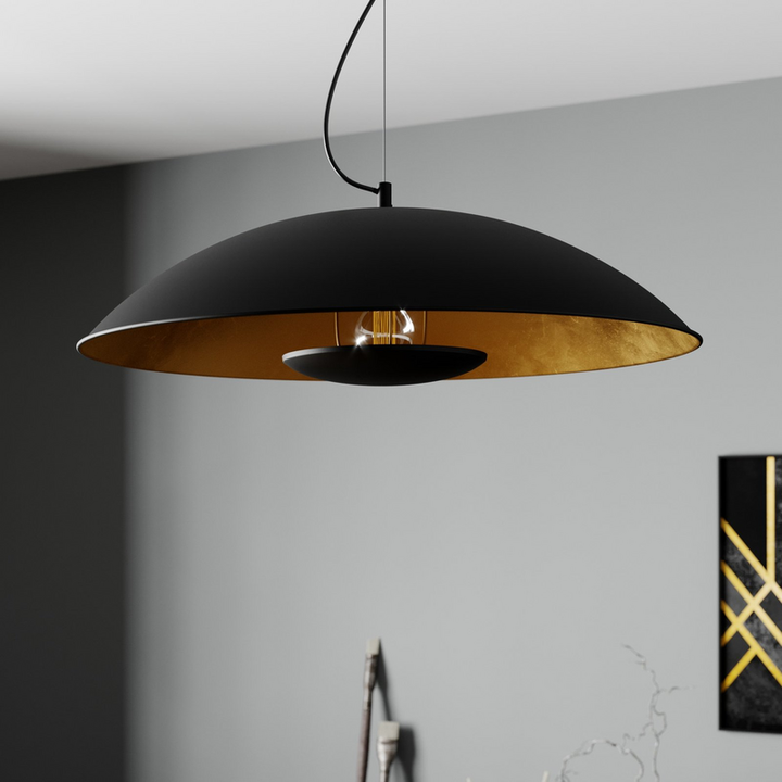 Lindby Pendelleuchte Emilienne Deckenlampe Hängeleuchte Lampe1 Flmg E27 Schw520 B-Ware