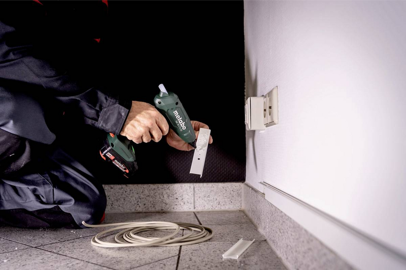 Metabo Akku Heißklebepistole Heißkleber Ohne Akku Und Ladegerät 11 Mm 18 V 1 St. B-Ware