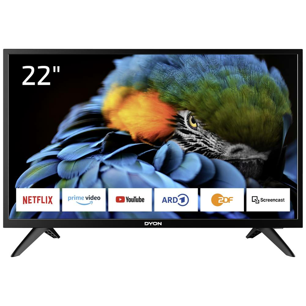 B-Ware Dyon Smart 22 Xt 2 Led Tv Fernseher Smart Tv 55 Cm 22 Zoll Eek E Full Hd Tv Led