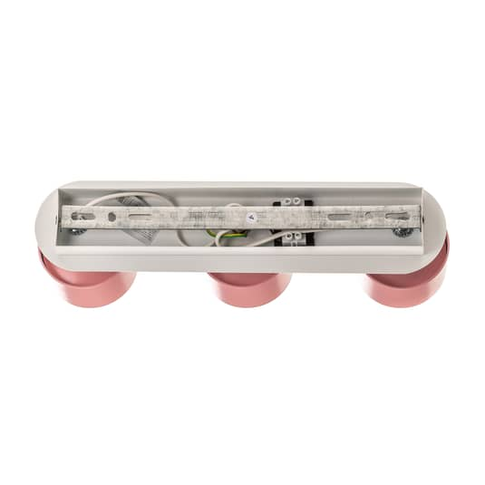 Euluna Deckenstrahler Cloudy Deckenlampe Deckenlicht Leuchte Dreiflammig Rosa B-Ware - 5902693776116