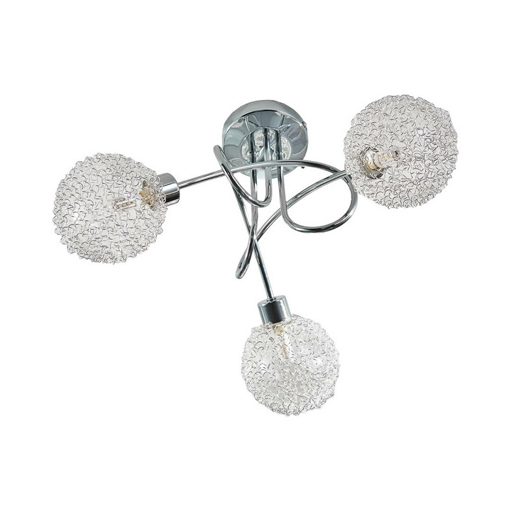 Lindby Deckenleuchte Ticino Hängelampe Wohnzimmerlampe Lampe 3-flammig G9 rund