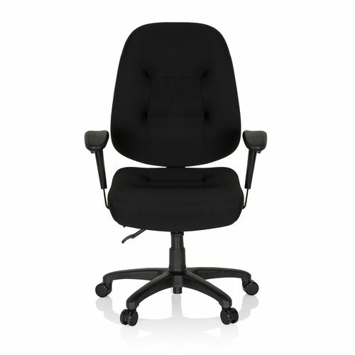 B-Ware Hjh Office Chefsessel Bürostuhl Zenit Xxl Schwarz Ergonomischer Drehstuhl Stuhl
