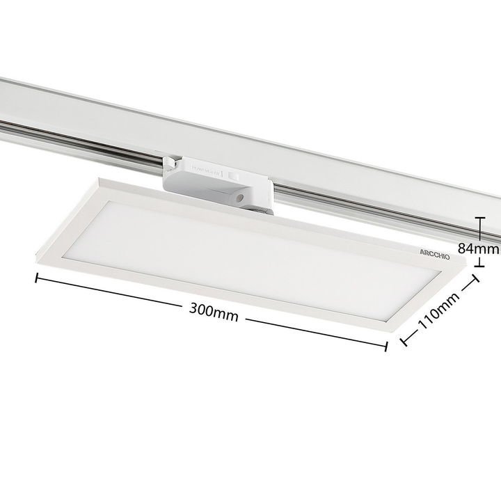 Arcchio Hairis 3 Phasen Led Panel Deckenlampe Deckenlampe Lampe Leuchte Weiß B-Ware