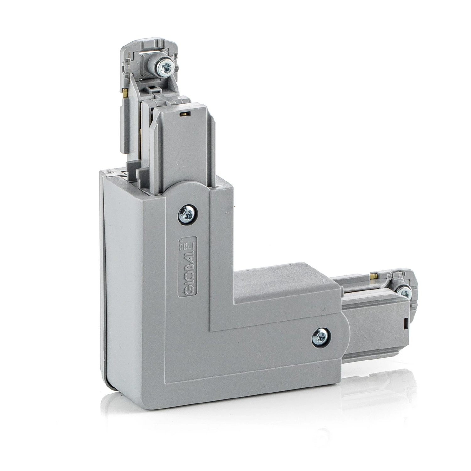 Global Eckverbinder Noa Schutzleiter Außen Grau Verbinder Schienensystem B-Ware - 6410014507251