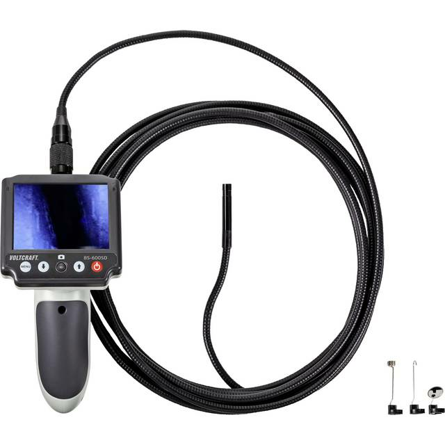 B-Ware Voltcraft Bs 600 Sd Endoskop Sonden 8 Mm Sonden Länge 5m Endoskopkamera Prüfgerät