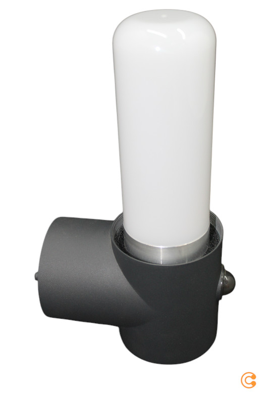 Slv Ovalisk Sensor 1004679 Außenwandleuchte Wandlampe Siehe Text/Foto B-Ware