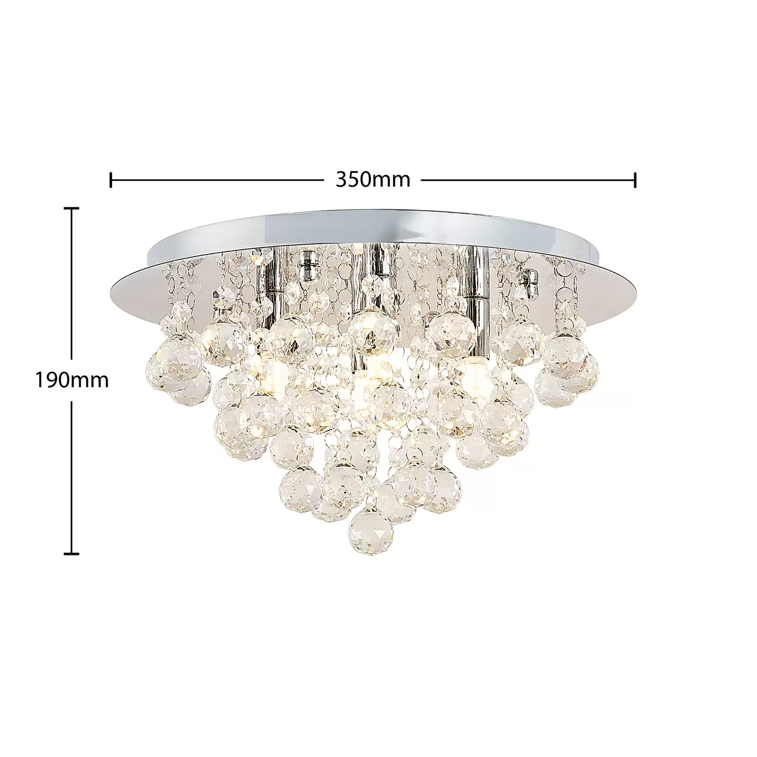 B-Ware Lindby Antonino Deckenlampe Wohnzimmerleuchte Kronleuchter Deckenleuchte Lampe