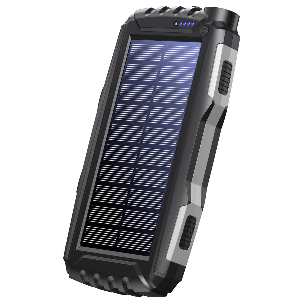 B-Ware Denver Pso 20010 Mk2 Solar Powerbank Mobiles Ladegerät Mobiler Akku