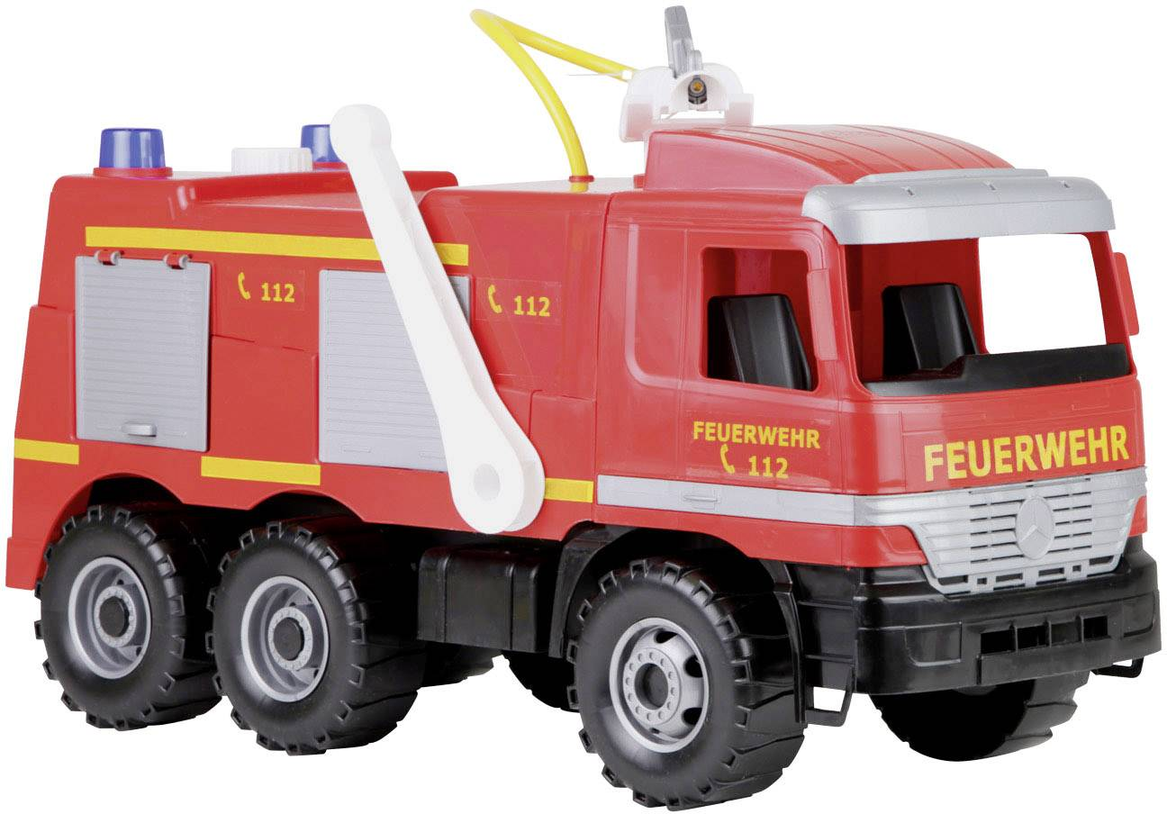 Lena Giga Trucks Feuerwehr Modell Actros Mit Aufklebern Kinderspielzeug Fahrzeug B-Ware
