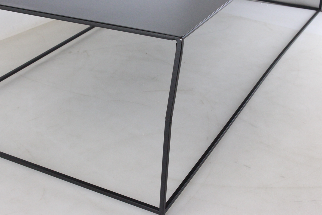 Zeus Slim Irony Beistelltisch Couchtisch 124x62x34cm Stahlblech SIEHE TEXT/FOTO