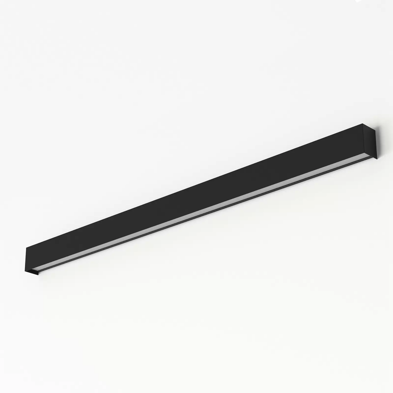 B-Ware Nowodvorski Lighting Wandleuchte Straight L 122 Cm Wandlampe Lampe Spot Schwarz