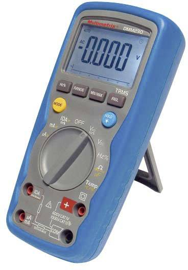 Multimetrix DMM 230 Hand-Multimeter digital Wasserdicht IP67 CAT III 1000 V