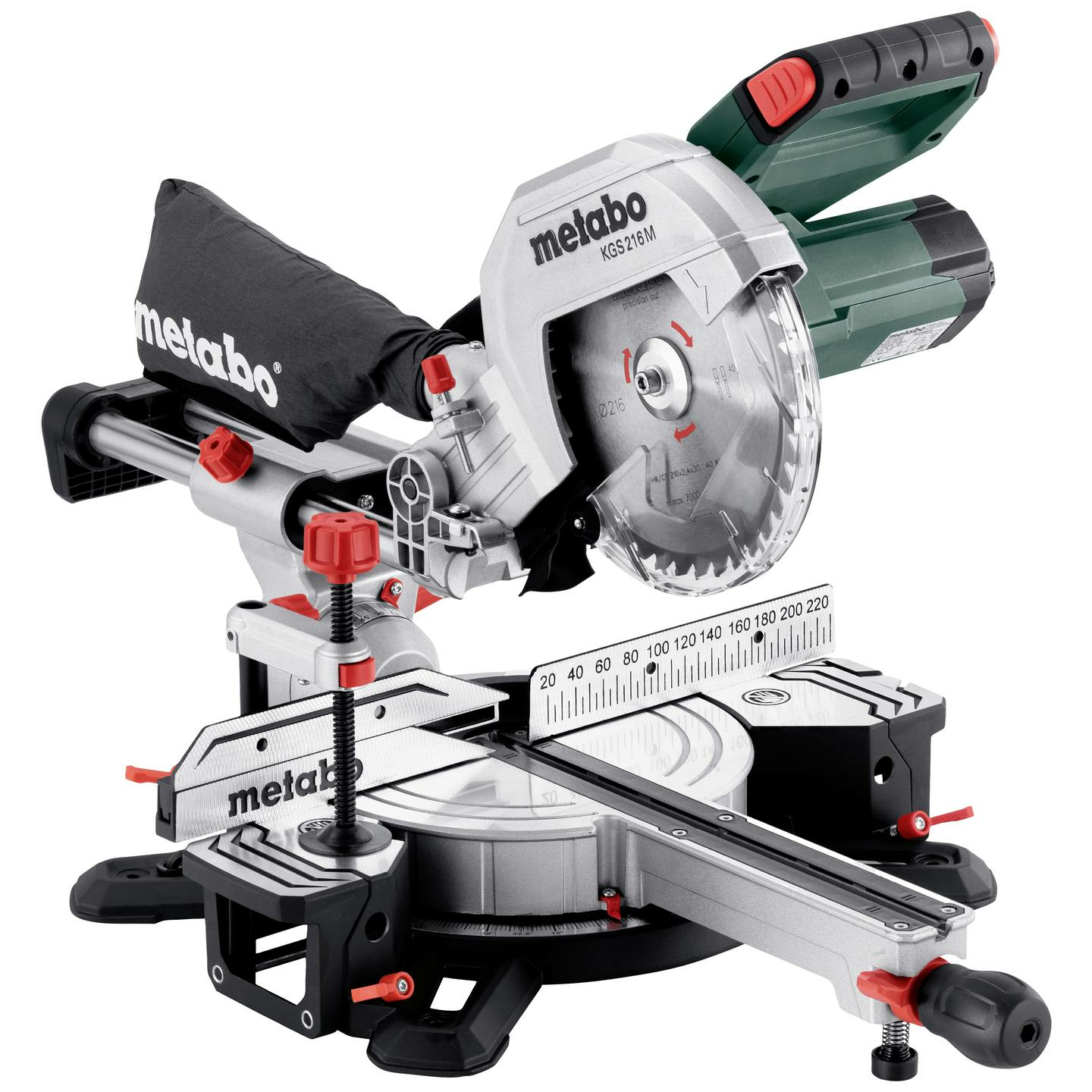 B-Ware Metabo 613216000 Kappsäge Säge Gehrungssäge Kapp Säge Kapp 216 Mm 30 Mm 1200 W