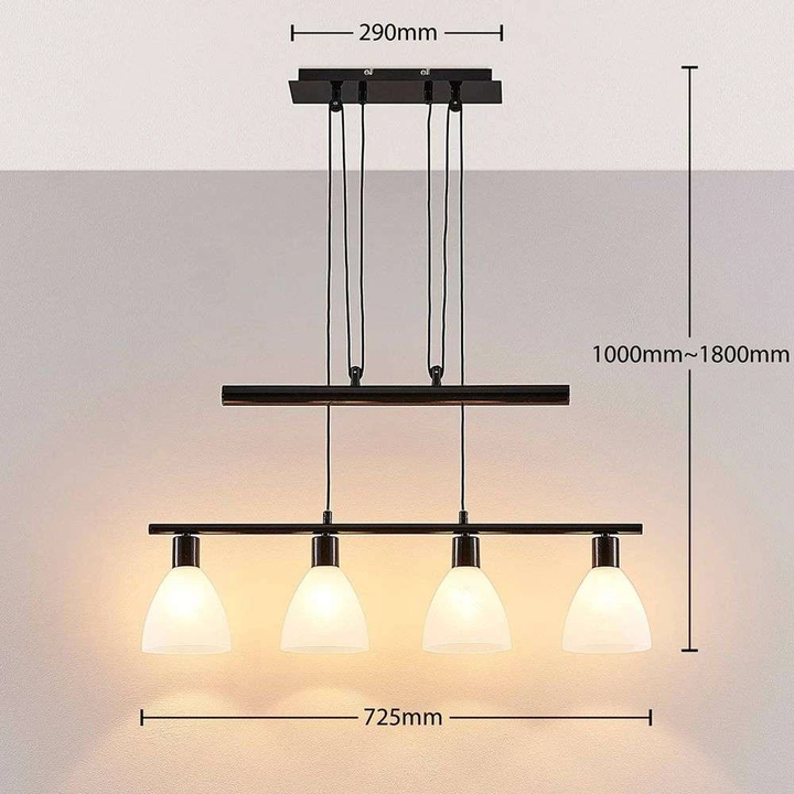 Lindby Hängeleuchte Simeon Pendelleuchte Lampe Deckenleuchte Leuchte Lampe 12 B-Ware - 4251096505887