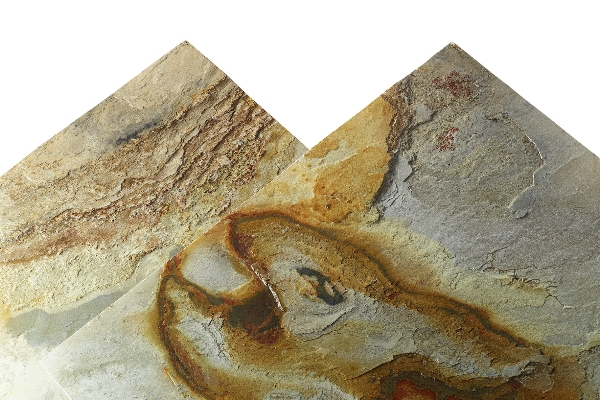 B-Ware Epstein Design Hochwertige Lichtsäule Sockelleuchte E27 In Naturschiefer Höhe176 - 4040028152592