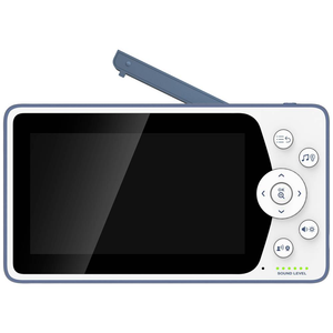 Caméra de surveillance pour bébé Telefunken VM-M700 TF-VM-M700, compatible avec les téléphones portables et fonctionnant sur la bande 2,4 GHz.