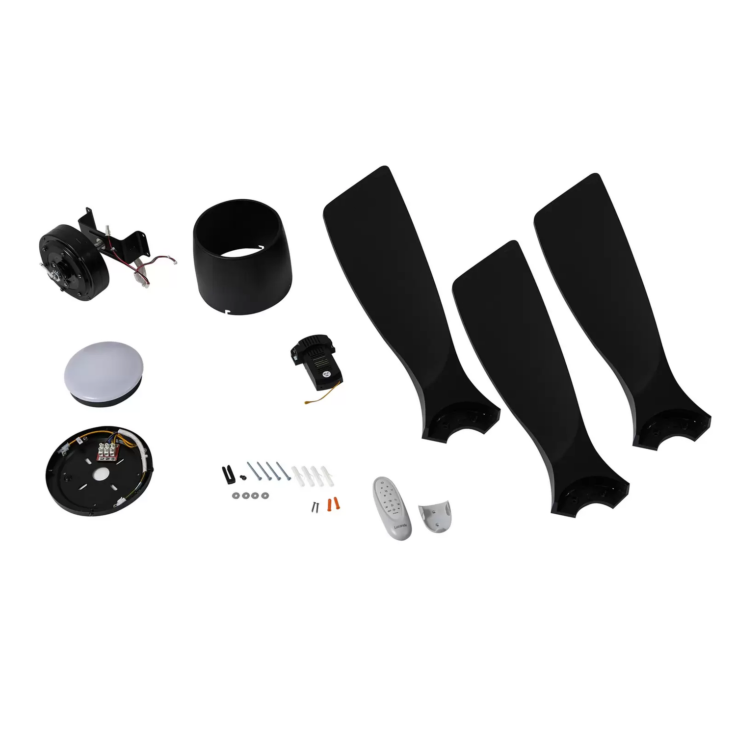 B-Ware Lucande Moneno Smart Led Deckenventilator Ventilator Lampe Leuchte Lüfter Li995