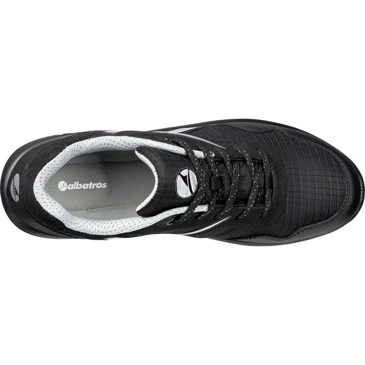 Albatros Drifter Black Low Bequemer Sicherheitsschuh S1 P Fußschutz Arbeitsschuhe B-Ware