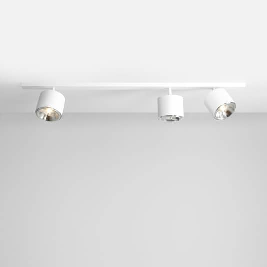 B-Ware Euluna Deckenstrahler Bot Deckenlampe Deckenlampe Deckenlicht Weiß Gu10 4 Flg