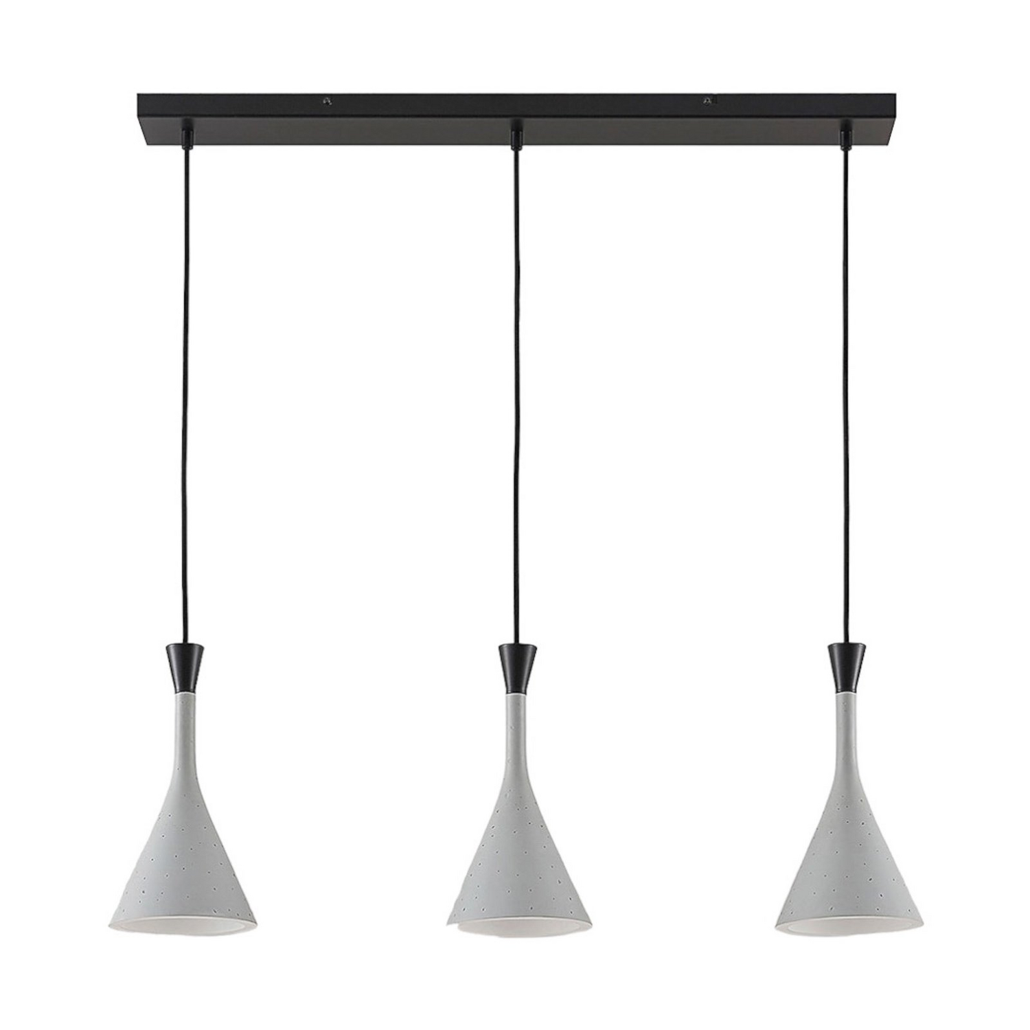 Lindby Hängeleuchte Hängelampe Lampe Leuchte Flynn Fürs Esszimmer Grau 3 Flg.786 B-Ware - 4251096546040