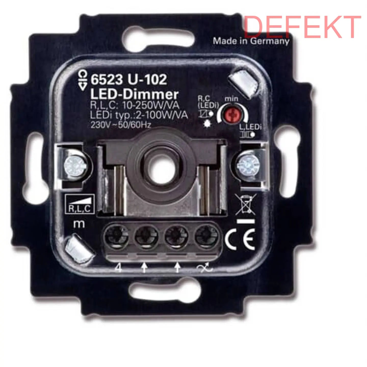 D-Ware Abb Drehdimmer Dimmer Lichtschalter Retrofit Led Leuchtmittel Defektware - 4011395212677