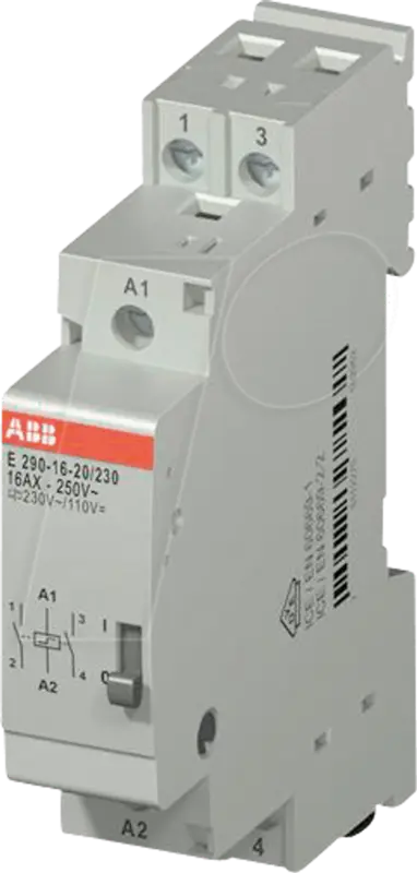 B-Ware Abb Stromstoßschalter Relais Hutschiene Zentralsteuerung 2 Schließer 16 A 3000 Va - 7612270939725