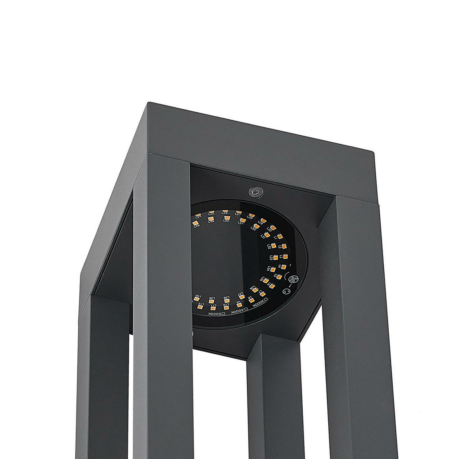 B-Ware Arcchio Lienna Led Pollerleuchte Pollerlampe Lampe Leuchte Höhe 60 Cm Guss Glas