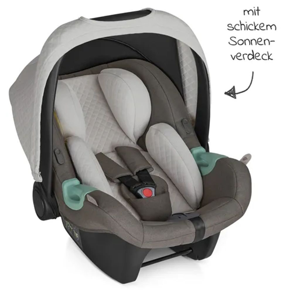 B-Ware Abc Design Babyschale Autositz Tulip Inkl. Zusatzverdeck I Size Diamond Herb979 - 4045875070150