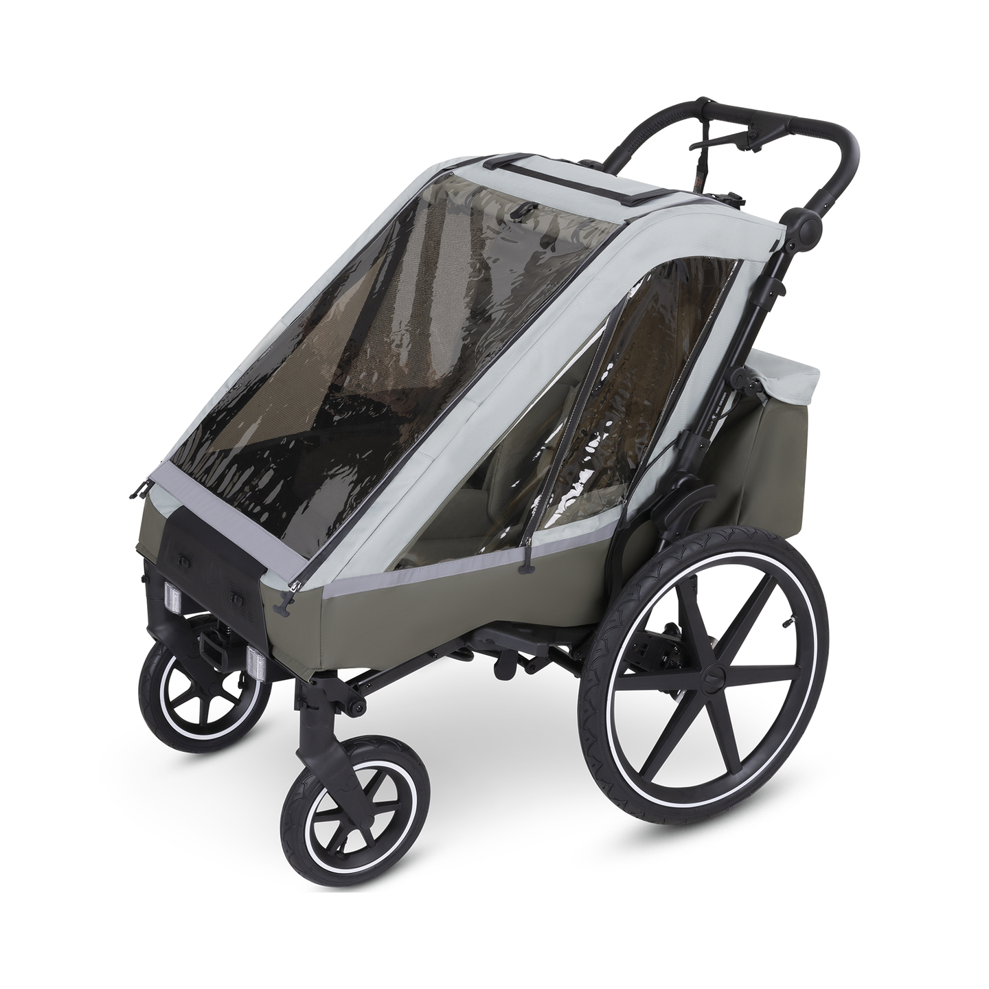 Abc Design Fahrradanhänger Tour Olive Anhänger Radanhänger Fahrrad Rad Kinder B-Ware - 4045875071539