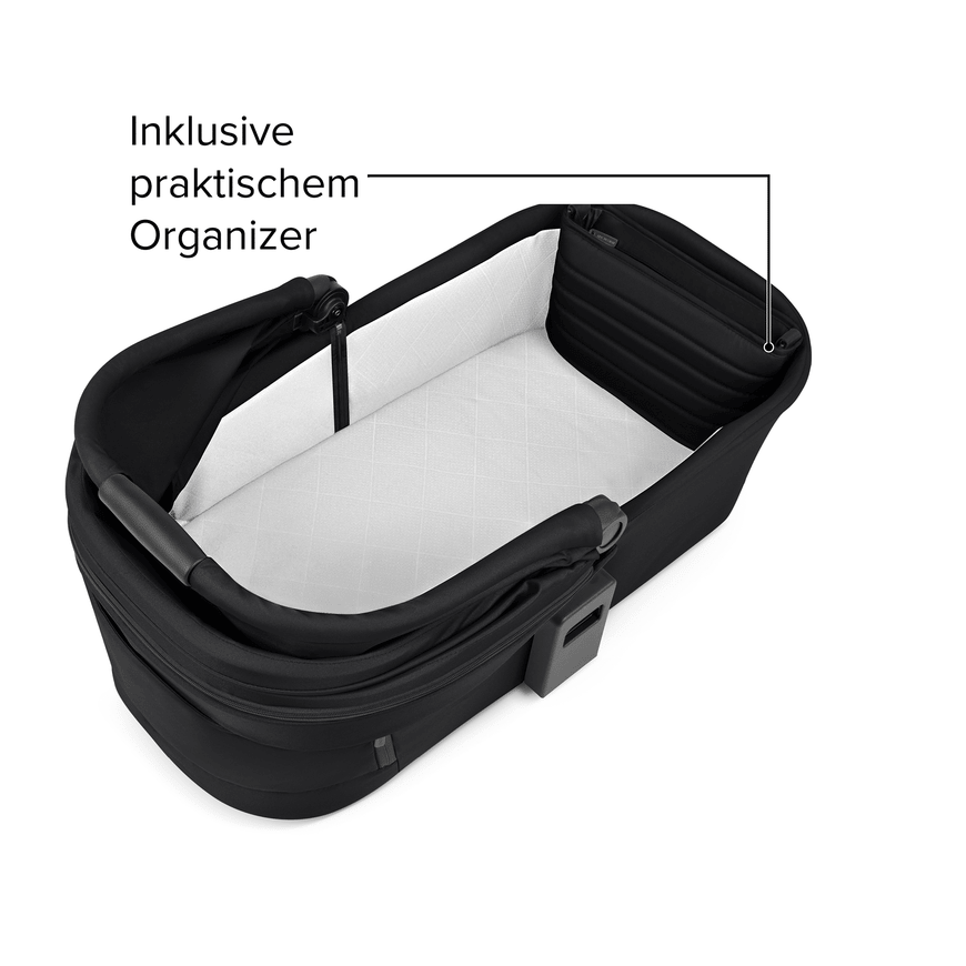 Abc Design Babywanne Tragetasche Kinderwagen Cozy Cloud Matratze Schwarz Ink B-Ware