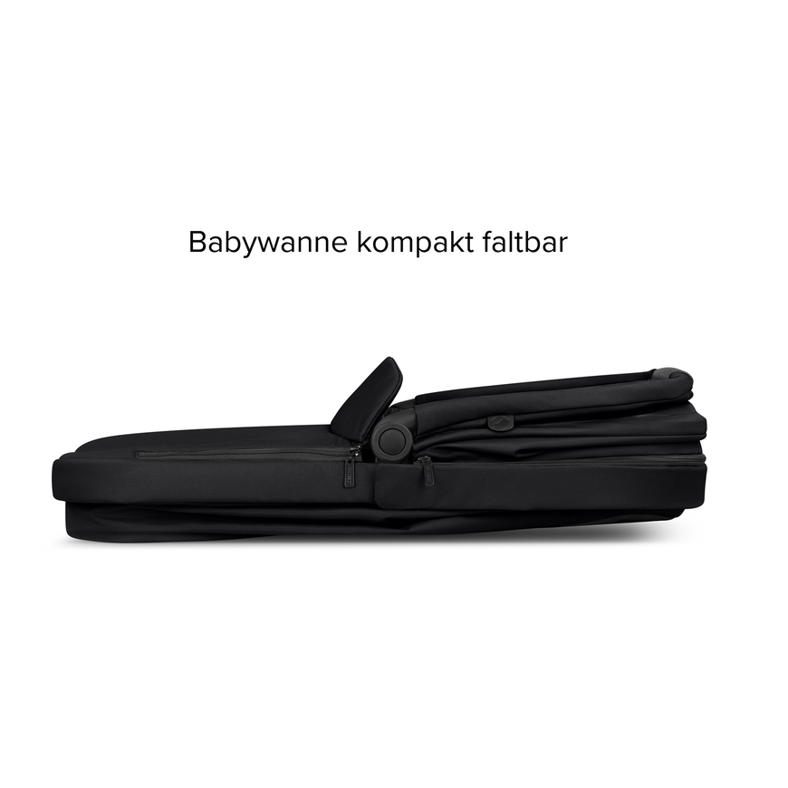 Abc Design Babywanne Tragetasche Kinderwagen Cozy Cloud Matratze Schwarz Ink B-Ware