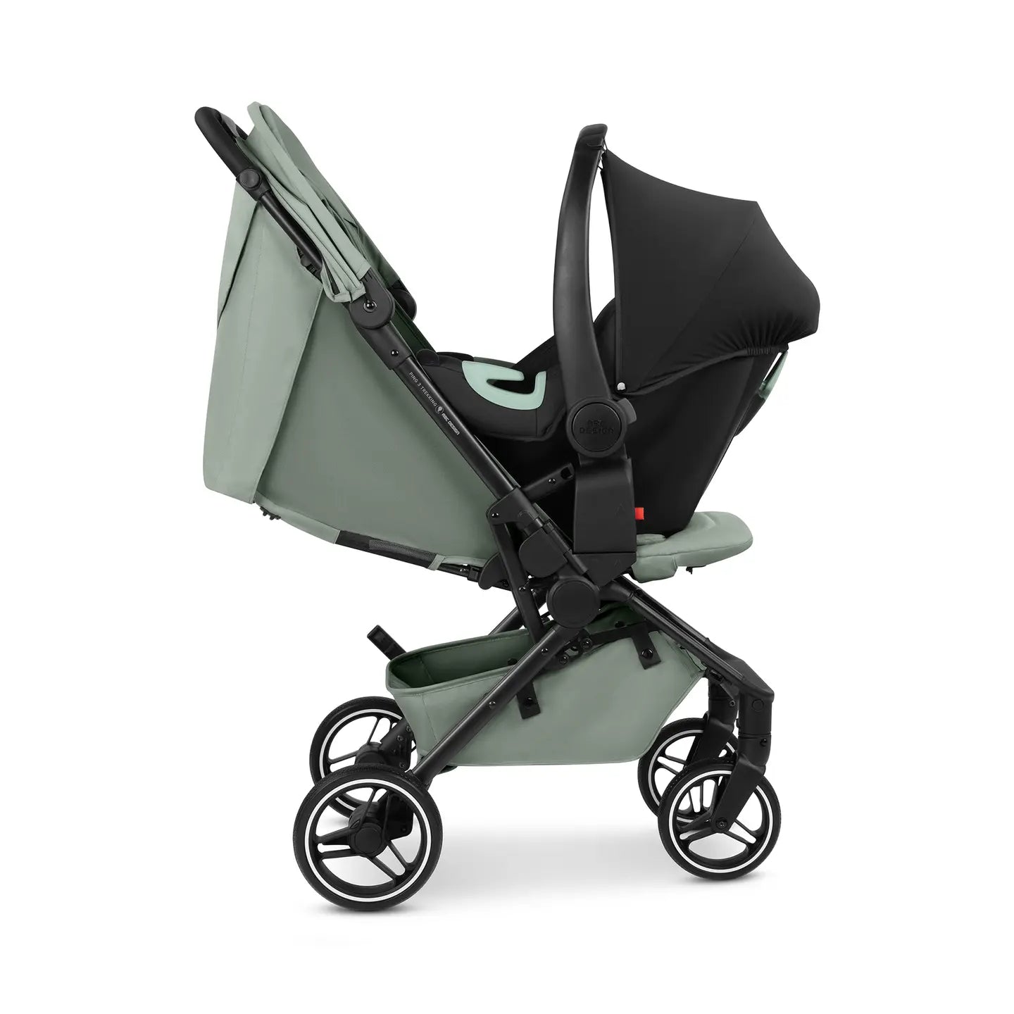 B-Ware Abc Design Buggy Reisebuggy Kinderwagen Ping 3 Trekking Pine Handgepäck - 4045875448393